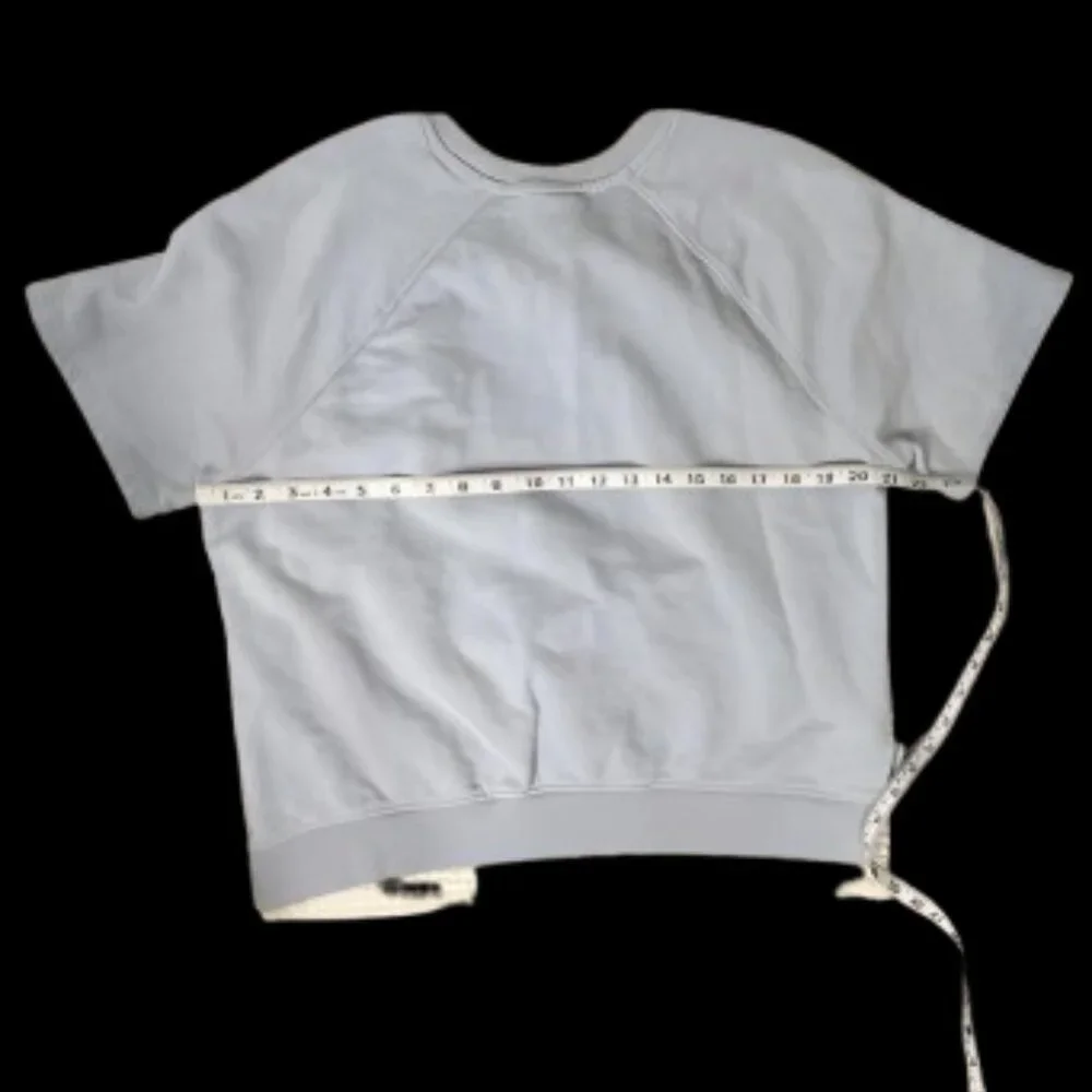 💙  H&M Be Kind It’s All Good Graphic Short Sleeve Sweatshirt – Size L - Picture 8 of 9
